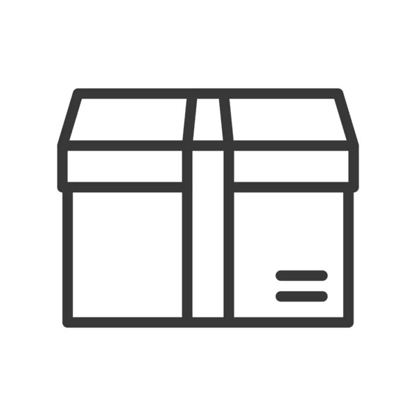 Box Liefer Und Lieferkonzeptset Glyphen Symbol — Stockvektor