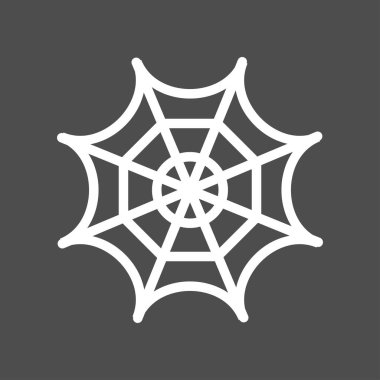 örümcek ağı, simge, düz tasarım Cadılar Bayramı ile ilgili