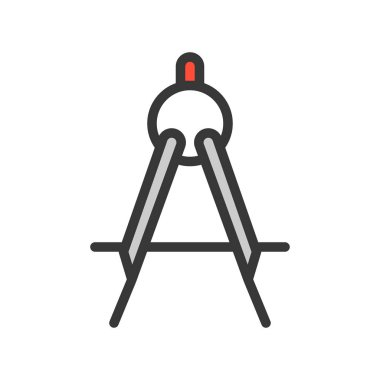 Pergel hazırlanması, dolu anahat simgesi, tamirci araç ve ekipman ayarla