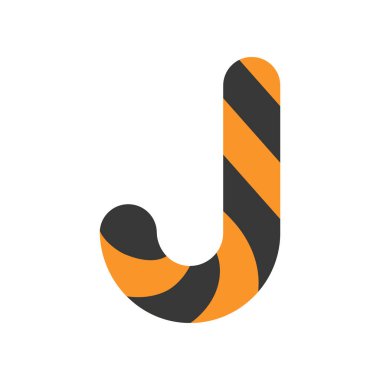 şeker kamışı, şeker Halloween ilgili kutsal kişilerin resmi içinde düz tasarım şeker.