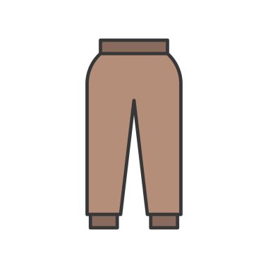 Tasarım simgesi düz Bayan giyim ve aksesuarları 