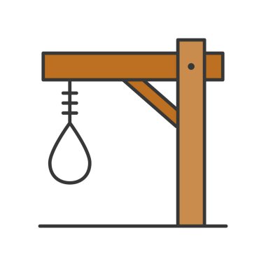 darağacı, simge, düz tasarım Cadılar Bayramı ile ilgili