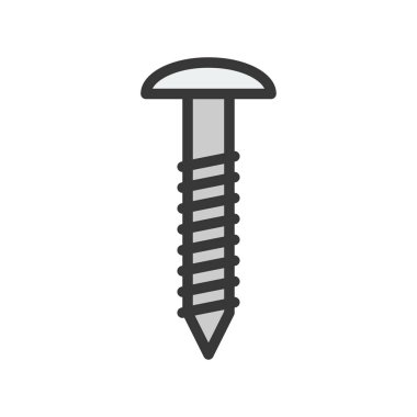 vida, dolu anahat simgesi, marangoz ve tamirci araç ve ekipman ayarla