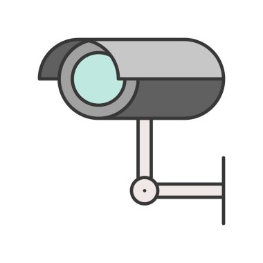 Beyaz arka plan üzerinde izole polis kavramı simge vektör çizim