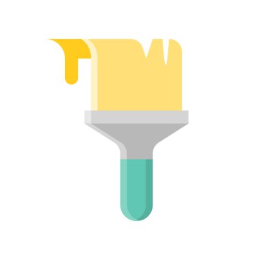 Ev Eşyası beyaz arka plan üzerinde izole vektör çizim