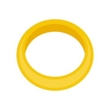 Beyaz arka plan üzerinde izole mücevher dekorasyon vektör çizim