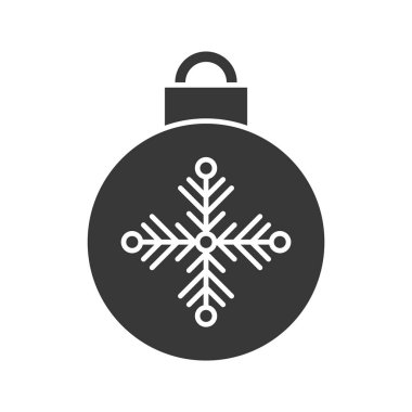 Neşeli Noel renk düz tasarım vektör çizim