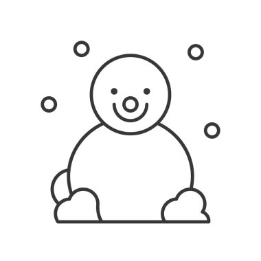 kardan adam anahat simgesi, kış ve yılbaşı tema