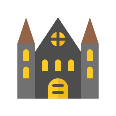 perili köşk, Cadılar Bayramı ilgili simgesi