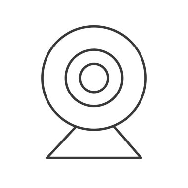 E-öğrenme renk simgesi web için. Vektör çizim