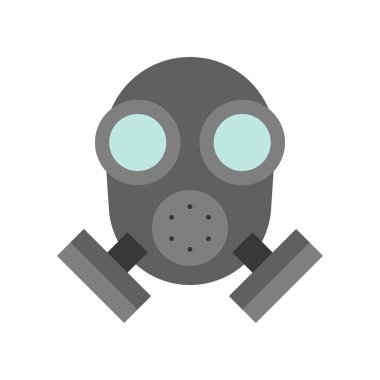 solunum, polis ilgili simge düzenlenebilir kontur anahat