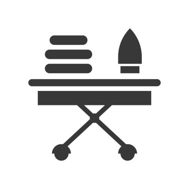 Ev Eşyası beyaz arka plan üzerinde izole vektör çizim