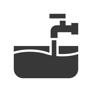 Ev Eşyası beyaz arka plan üzerinde izole vektör çizim