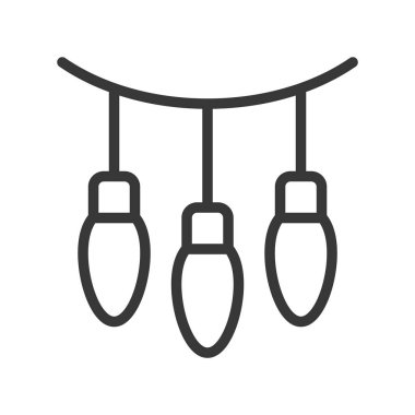 Neşeli Noel renk düz tasarım vektör çizim