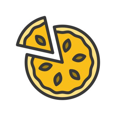 Neşeli Noel renk düz tasarım vektör çizim