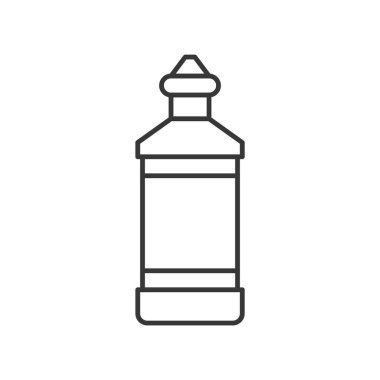 Ev Eşyası beyaz arka plan üzerinde izole vektör çizim