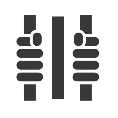 Beyaz arka plan üzerinde izole polis kavramı simge vektör çizim