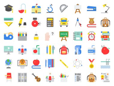 simge seti ile ilgili okul ve eğitim