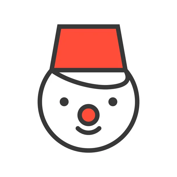 Colección de bolas de vidrio de Navidad feliz, muñeco de nieve, copos de nieve, árbol de Navidad, casa, diseño plano — Vector de stock