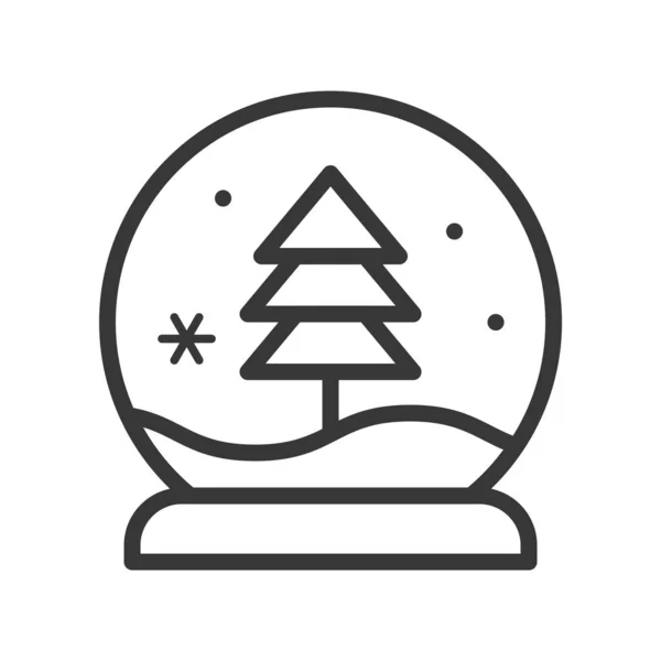 Boldog Karácsonyi Színes Lapos Design Vektor Illusztráció — Stock Vector