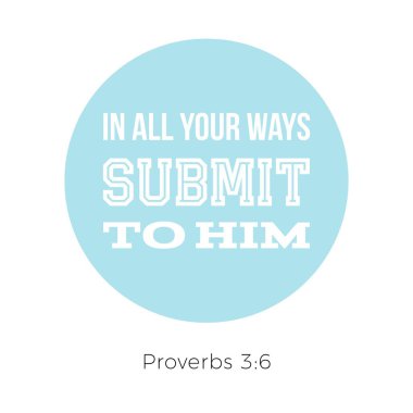 Atasözleri, her şeyini İncille ifadeden gönder onu, tipografi tasarımı için yazdırma afiş, el ilanı veya t gömlek olarak kullanmak için 