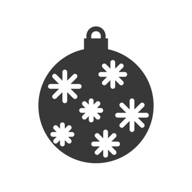 basit Noel biblo simgesi, vektör çizim