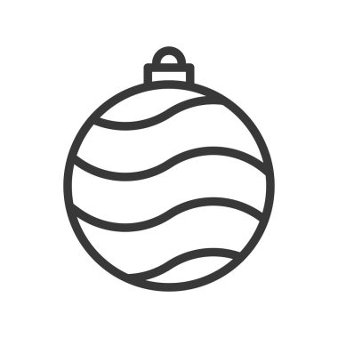 basit Noel biblo simgesi, vektör çizim