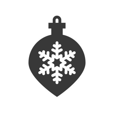 basit Noel biblo simgesi, vektör çizim