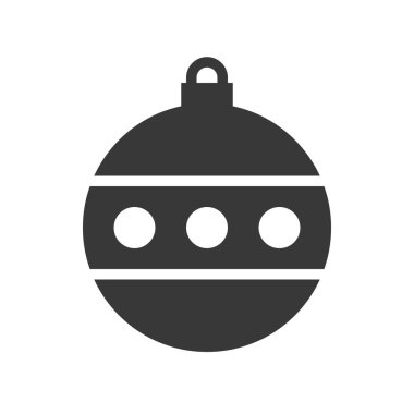 basit Noel biblo simgesi, vektör çizim