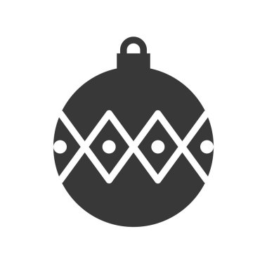 basit Noel biblo simgesi, vektör çizim