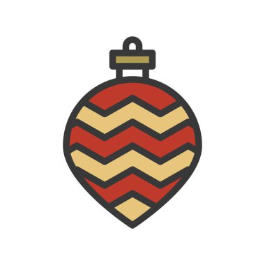 basit Noel biblo simgesi, vektör çizim