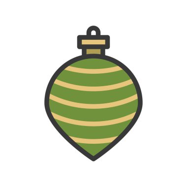 basit Noel biblo simgesi, vektör çizim