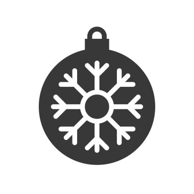 basit Noel biblo simgesi, vektör çizim