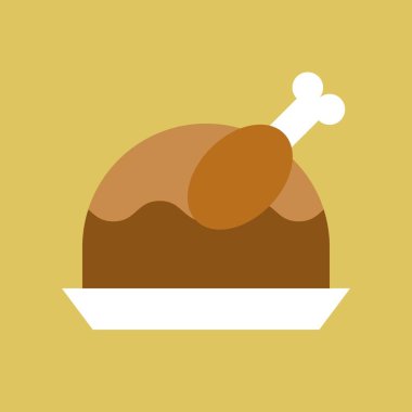 Türkiye, vektör çizim, Noel kavramı basit simgesi