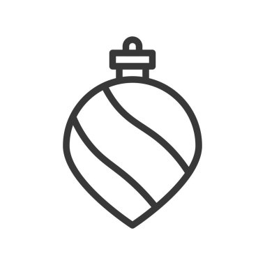 basit Noel biblo simgesi, vektör çizim