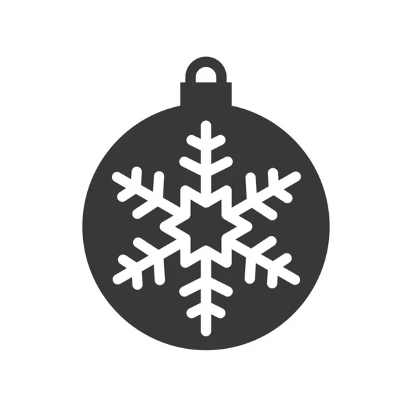 Einfaches Christbaumsymbol Vektorillustration — Stockvektor