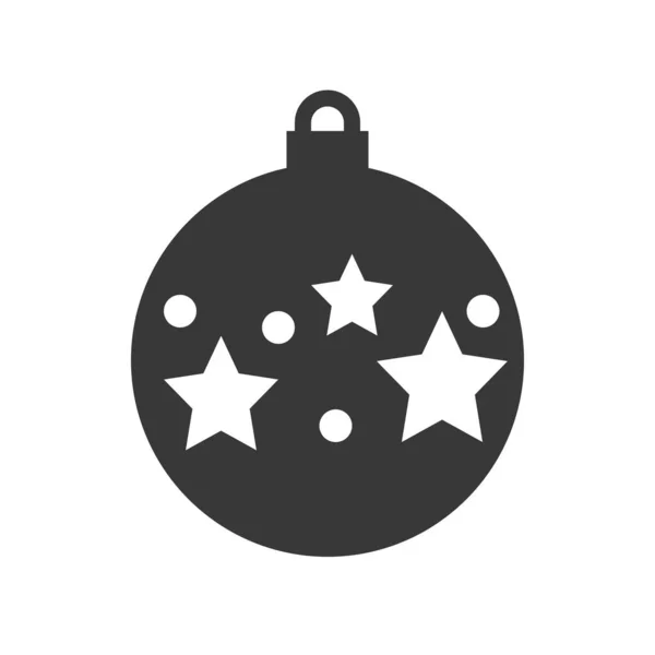 Einfaches Christbaumsymbol Vektorillustration — Stockvektor