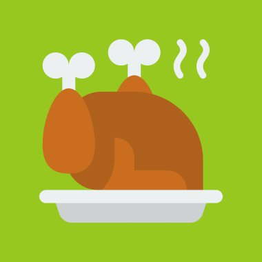 Türkiye, vektör çizim, Noel kavramı basit simgesi