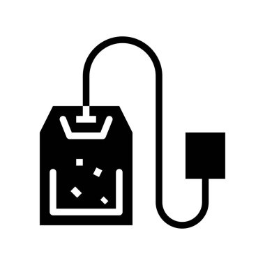 Çay poşeti vektör, kahve sağlam tasarım ilgili.