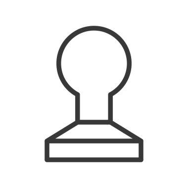 Espresso kurcalamak vektör, kahve ilgili satırı tasarım düzenlenebilir kontur simgesini