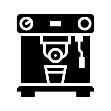 Kahve makinesi vektör, kahve sağlam tasarım ilgili.