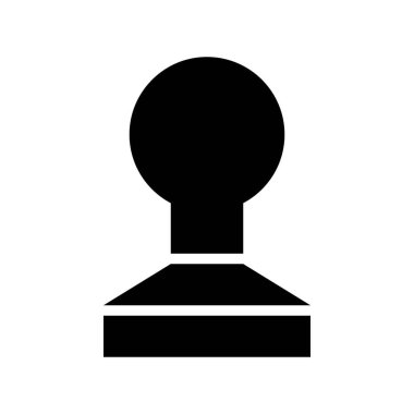 Espresso kurcalamak vektör, kahve ilgili katı tasarım