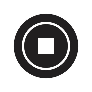 Çin altın sikke vektör, Çin yeni yılı ilgili katı tasarım simgesi