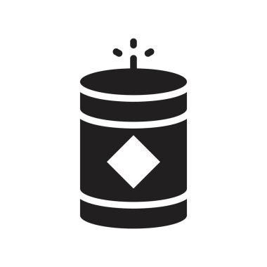 Kestane fişeği vektör, Çin yeni yılı ilgili katı tasarım simgesi