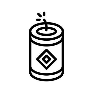 Firecracker vektörü, Çin Yeni Yıl Tasarım ikonu