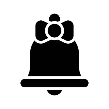 Bell vektör, izole Paskalya sağlam tasarım simgesi