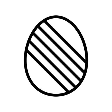 beyaz izole bir Paskalya yortusu yumurta