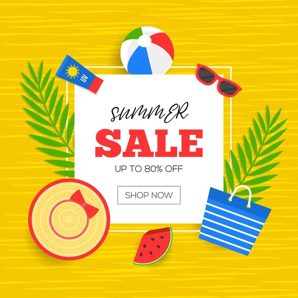 Summer sale, Summer beach background