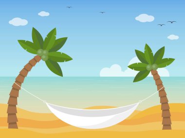 Yaz Tatili, Hamak plaj vektörü