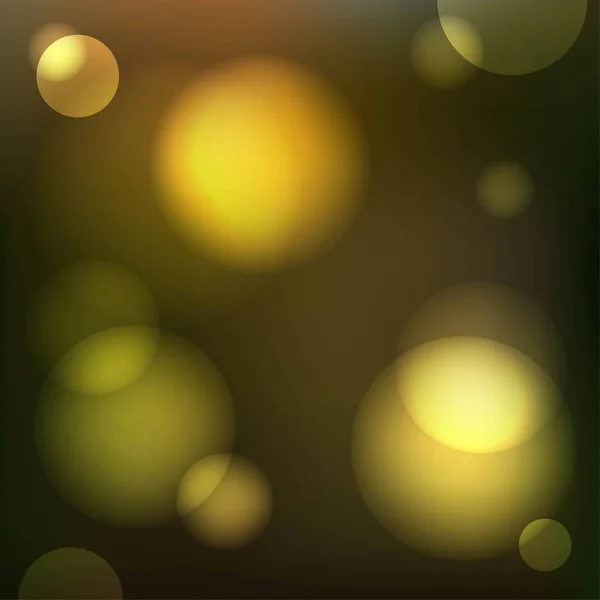 Χρυσή λάμψη φως bokeh εικόνα διάνυσμα φόντου — Διανυσματικό Αρχείο